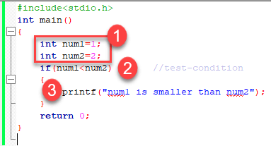 c assignment inside if condition