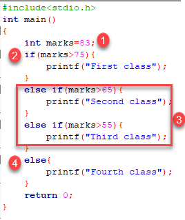 Nested Else-if Statements