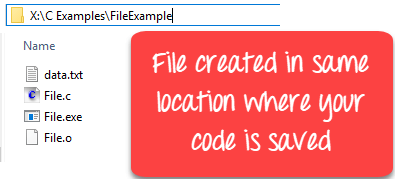 C Files I O Create Open Read Write And Close A File