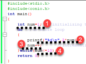 do while Loop Iterative Statements
