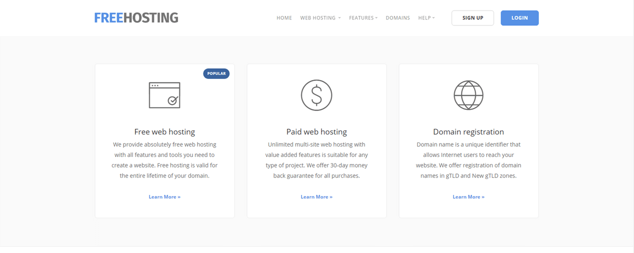 Free hosting Free hosting