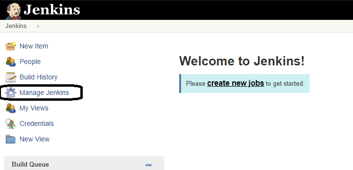 Manage Jenkins