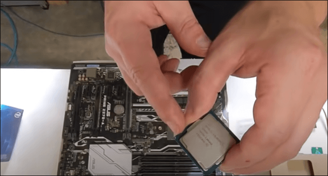 Attaching the processor