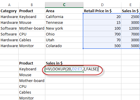 Excel Formula Interview Questions