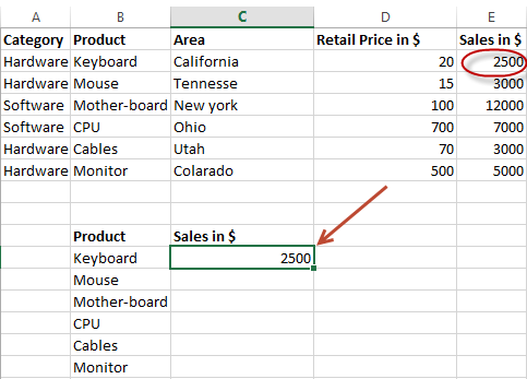 Excel Formula Interview Questions