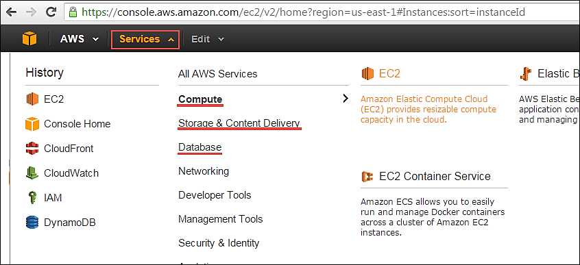 Modifying the Amazon EC2 instance parameters