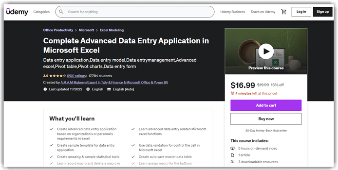 Complete Advanced Data Entry Application