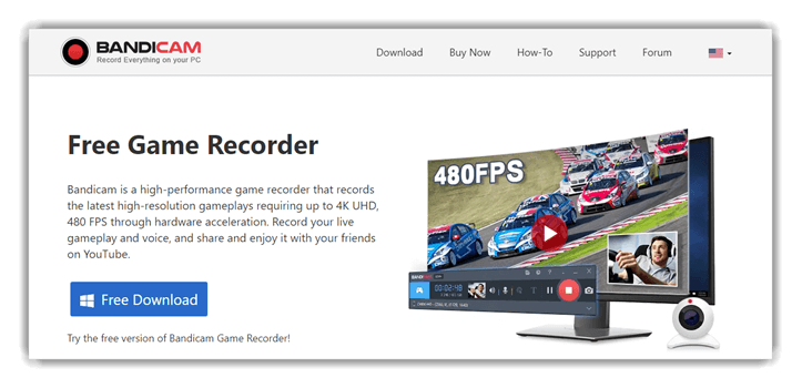 E.M. Free Game Capture -- Record game to video files, record