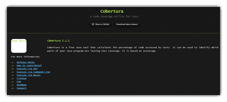 write 3 tools for java build Cobertura