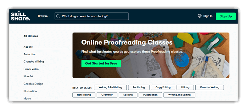 free online proofreading course with certificate