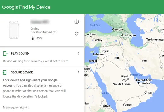 Use the Android Device Manager