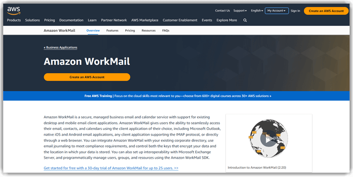 Amazon Work Mail