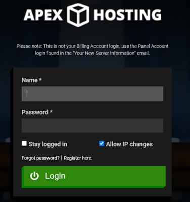 Minecraft Server Hosting - Apex Hosting