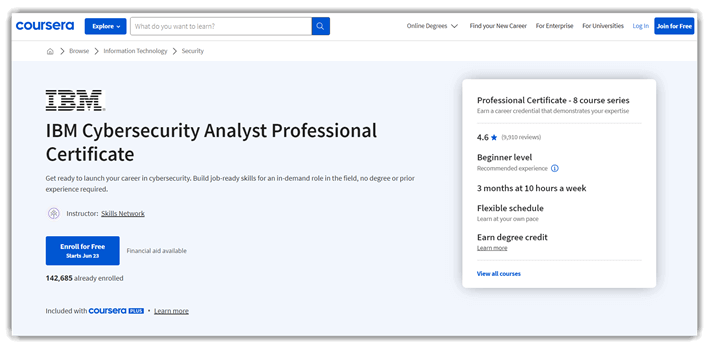 ibm-cybersecurity-analyst-coursera-course