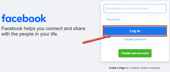 Use Facebook Web