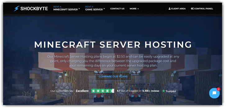 ServerMiner: Minecraft Server Hosting