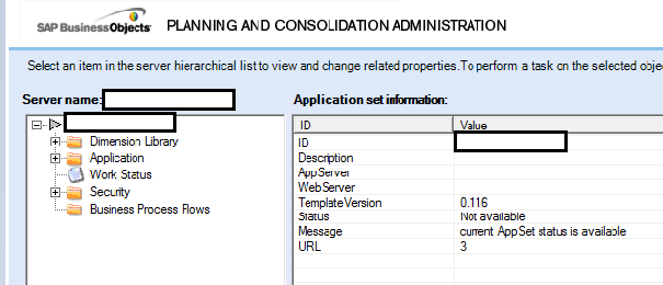 BPC Administration in SAP