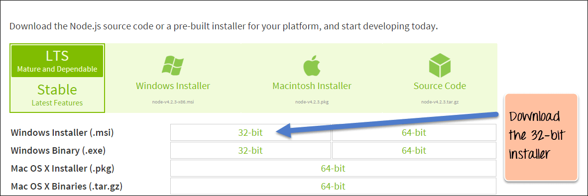 How to Download & Install Node.js - NPM on Windows