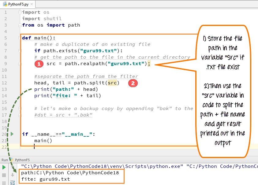 Copy File in Python: shutil.copy(), shutil.copystat() method