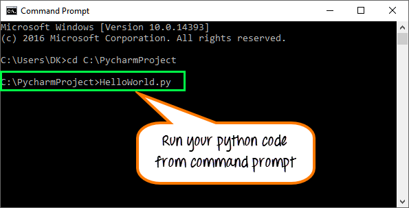 Hello World: your First Python Program