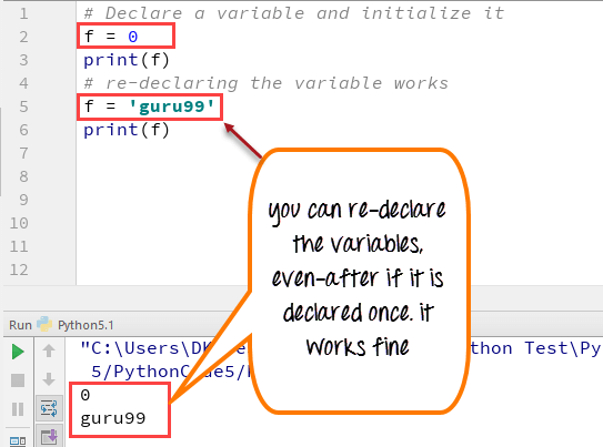 python assignment to variables