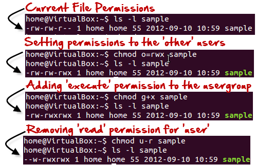 Chmod Permissions Chart