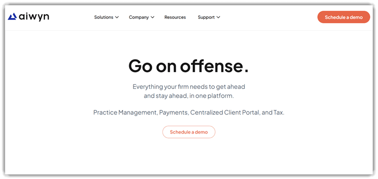 Aiwyn AI Accounting Software