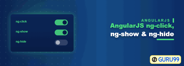 AngularJS ng-click ng-show ng-hide Directives
