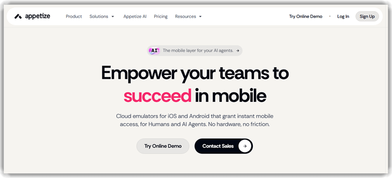 Appetize.io