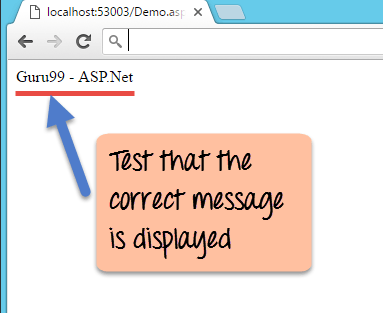 How to Create and Run Asp.Net Unit Testing Project How to Create and Run Asp.Net Unit Testing Project