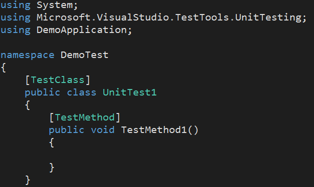 How to Create and Run Asp.Net Unit Testing Project