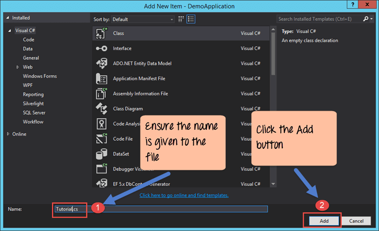 How to Create and Run Asp.Net Unit Testing Project