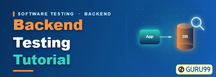 Backend Testing Tutorial: how to test the database and server side with examples