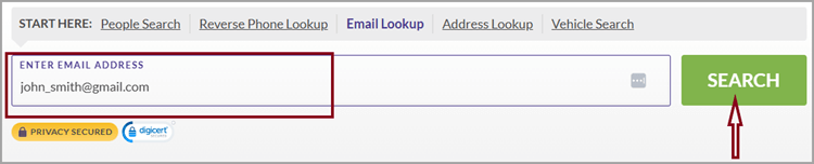 BeenVerified Reverse メール検索