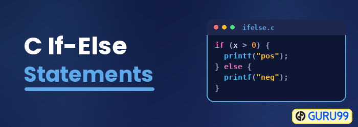 C Conditional Statement: IF, IF Else and Nested IF Else
