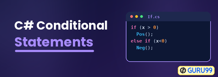 C# Conditional Statements