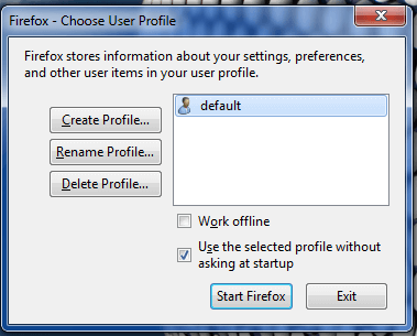 How to Create Firefox Profile in Selenium WebDriver