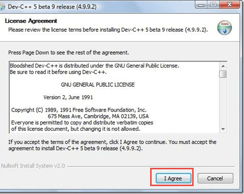Install Dev C++