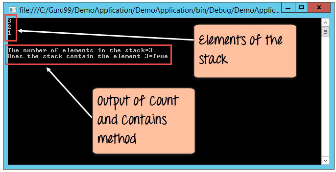 C# Stack with Push & Pop Examples