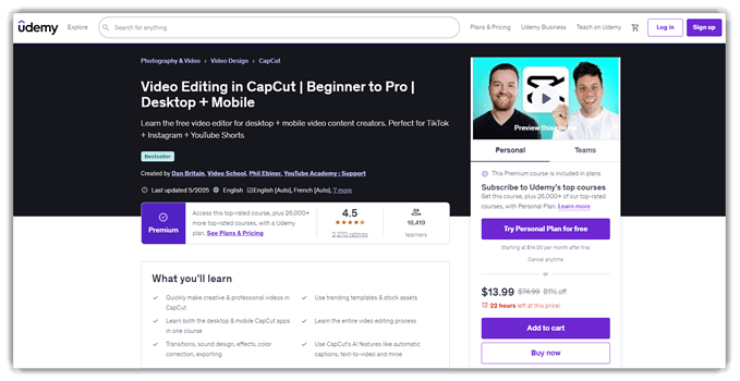 Video Editing in CapCut