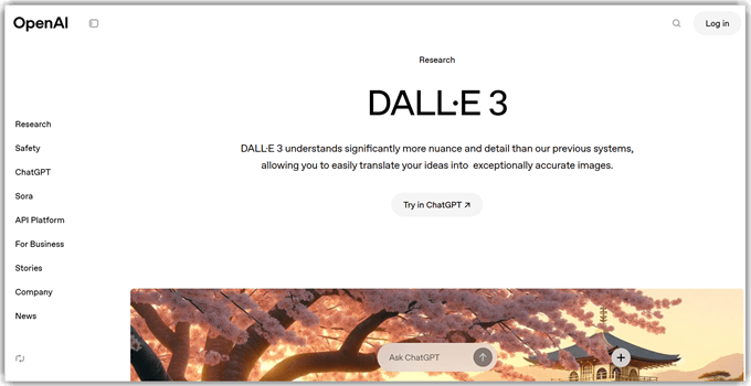 ChatGPT DALL-E 3