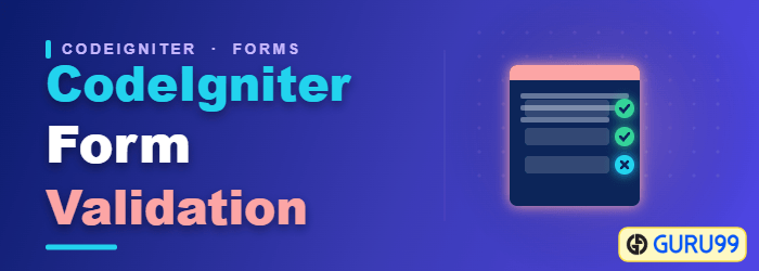 CodeIgniter Form Validation