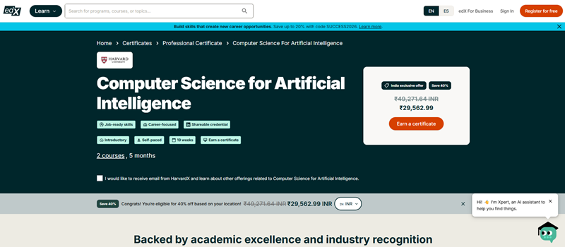 Curso de Informรกtica para la Inteligencia Artificial