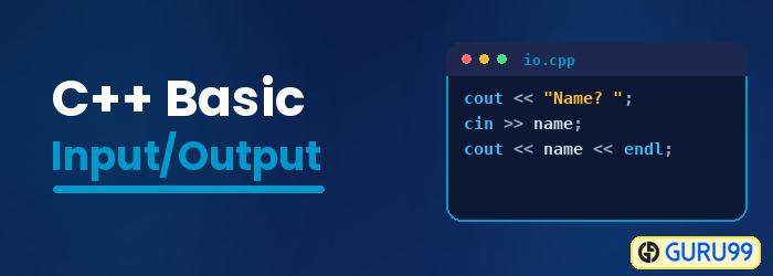 C++ Entrada e saída básicas