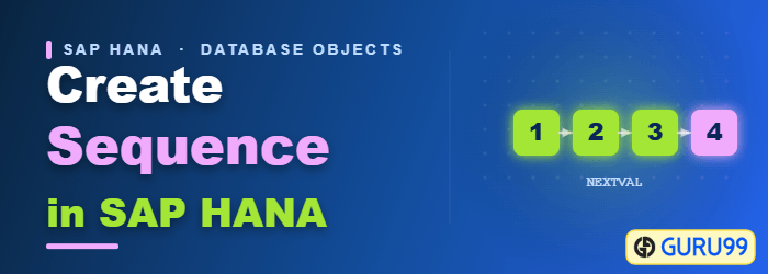 Create sequence in SAP HANA