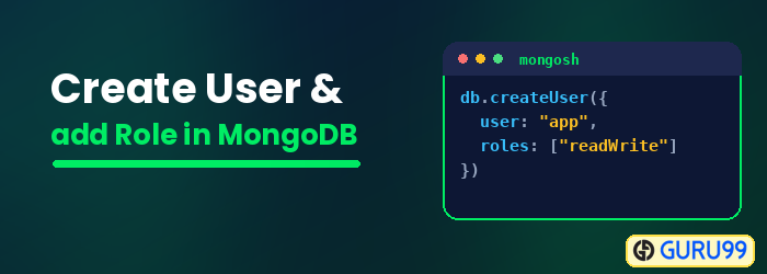 How to Create User and add Role in MongoDB