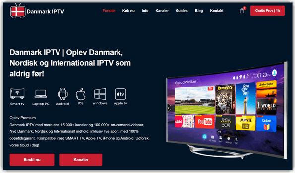 Danmark IPTV