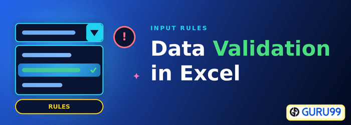 Data Validation in Excel