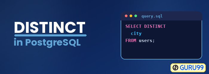 DISTINCT in PostgreSQL