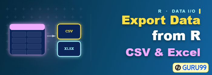 Export Data from R CSV Excel